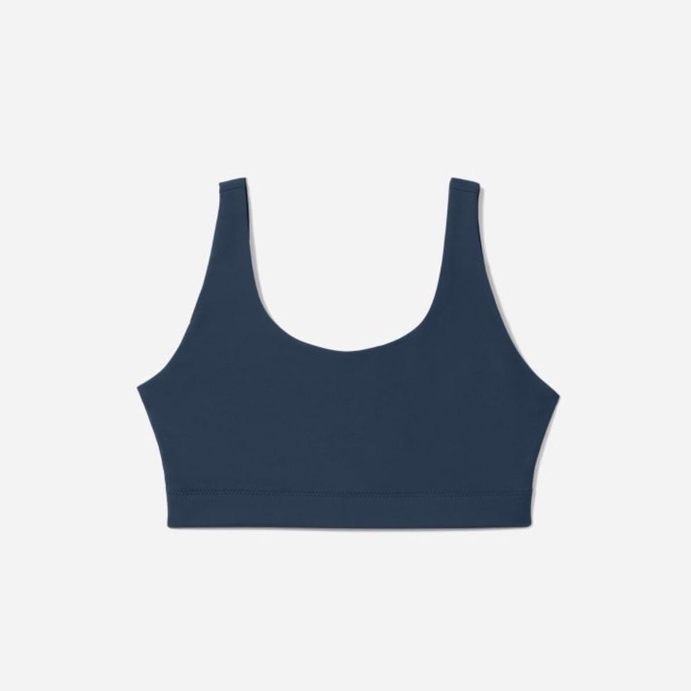 Everlane The Perform Bra In Atlantic - Picture 3 of 5